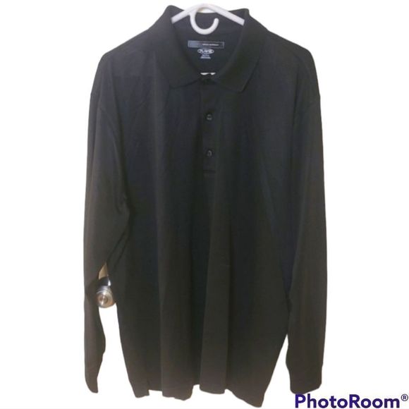 Greg Norman Collection Shirts Greg Normanplay Dryblack Long Sleeve